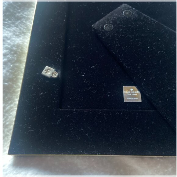 Kate Spade Take The Cake Lenox Silverplate "Happily Ever After" Frame 8x10‎ - Picture 5 of 5